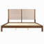 Cadre de lit en bois massif de qualité supérieure avec tête de lit pour chambre à coucher moderne, convient à tous les matelas-680867317-680867315