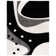 Ashal Abstract Black/Ivory Area Rug
