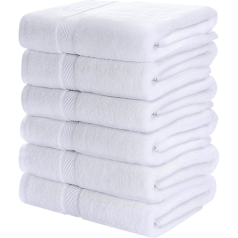 Cassada Cotton Bath Towel, White