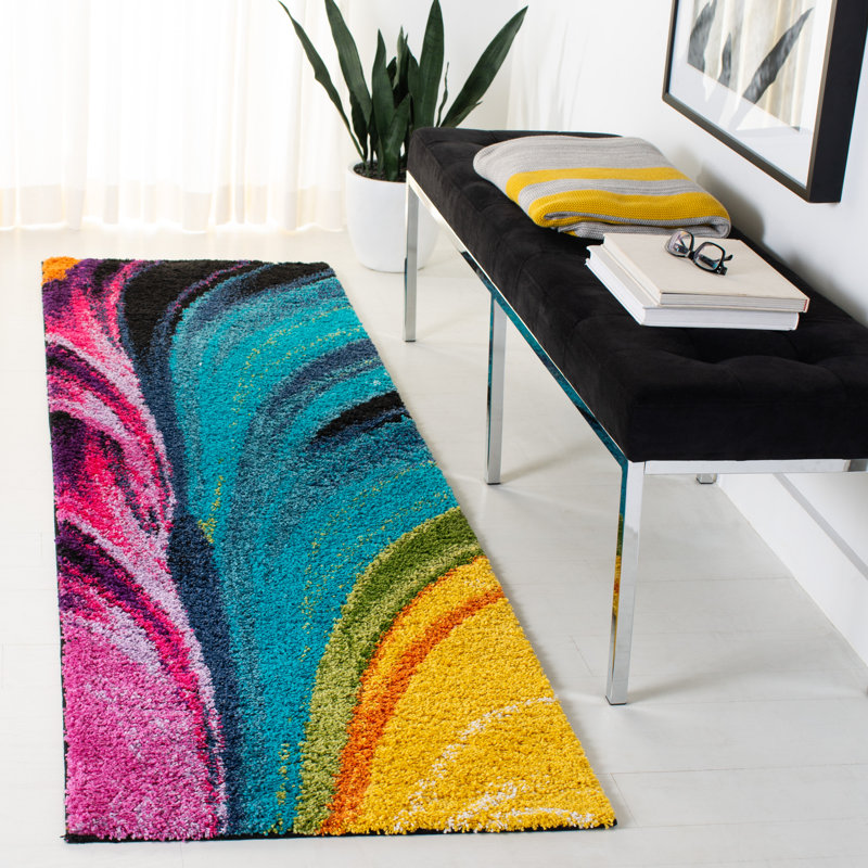 Cleveland Performance Abstract Rug, Runner 2'3" x 6'