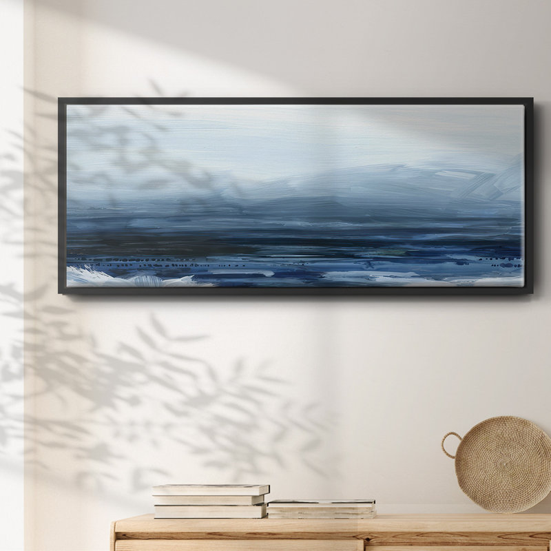 View from the Lighthouse I- Framed Canvas, 24" H x 60" W