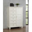 Commode à 8 tiroirs Fraser blanc crème-579833716