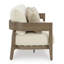Canapé d'extérieur avec coussin Ezekio