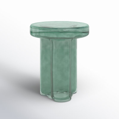 Padraic Glass End Table