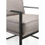 Fauteuil en cuir fleur Gains-302659149