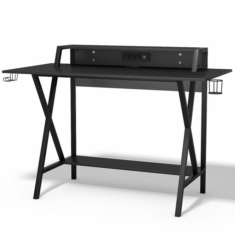 Monahans Metal Base Computer Desk