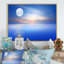 «Beautiful Moon over Blue Sea II», peinture sur toile-1001412864-1001412871
