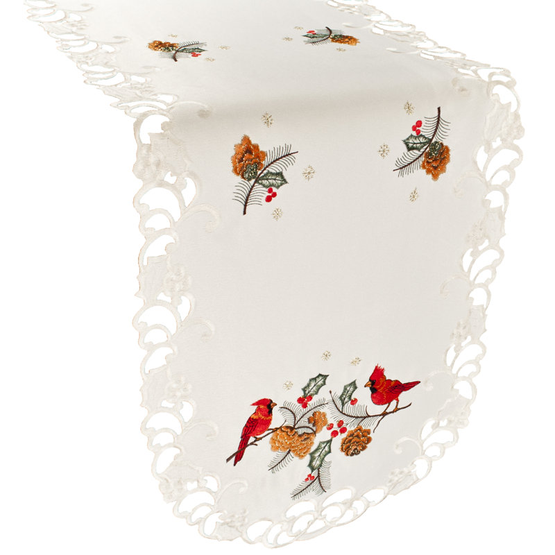 Red Cardinal Table Runner (16"x54")