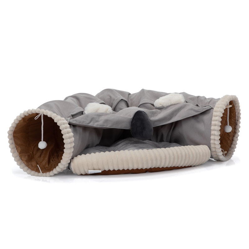 Lit pour chat pliable pour chats d'intérieur
