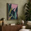 Geometric Foliage Botanical - Wrapped Canvas-1601355281-1601355284