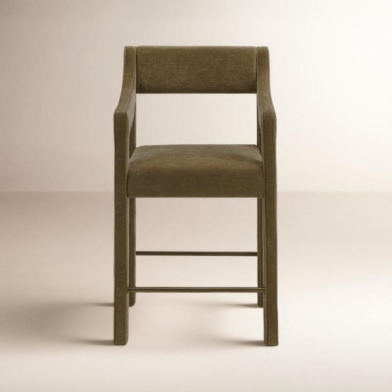 Elise Counter Stool Ochre, Green