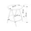 Ritzman Compact Side Table Round Top with Metal Legs-12031737