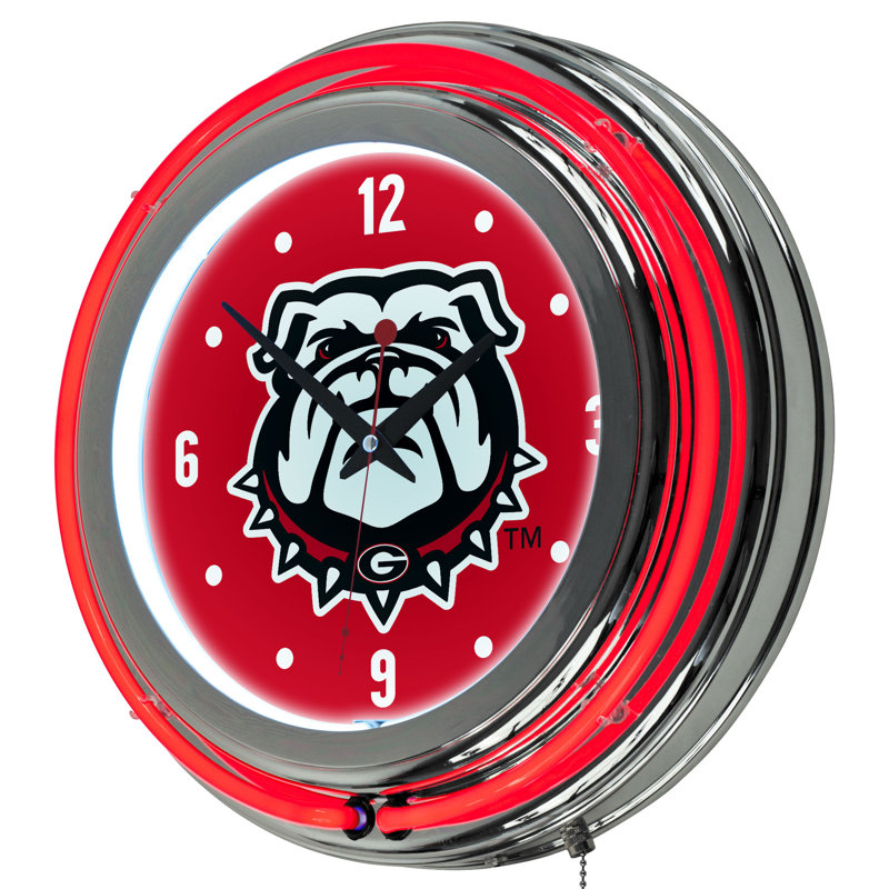 Horloge murale 14,5" de l’université de georgia
