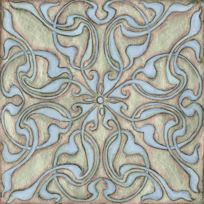" Silver Filigree V " Painting Print