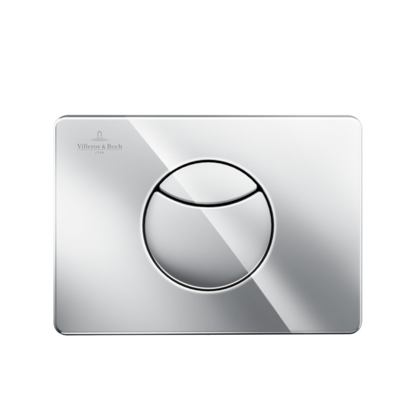 ViConnect WC Flush Plate E100, Chrome
