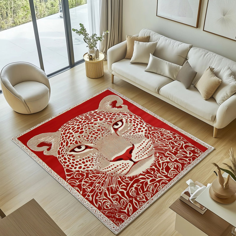 Tapis de salon Nora, Rectangle 3 pi 9,81 po x 4 pi 11,06 po