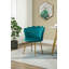 Fauteuil demi-tonneau de 22,8 po Marjeanne-88591645