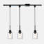 Luminaire suspendu noir mat
