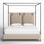 Leigh Canopy Bed-Palm Ecru-King-1908364110-1908364108