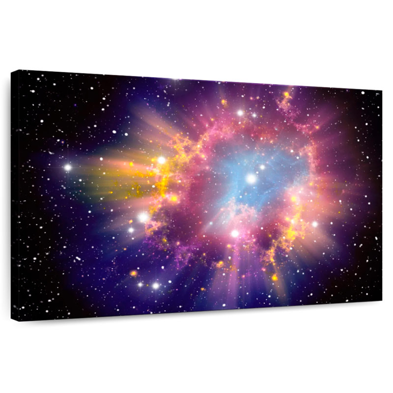 Oberle Stellar Supernova Explosion, 30" H x 45" W