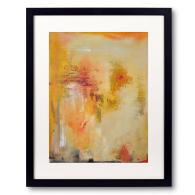 235 Amber Sky 1 Framed Print