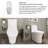 TCYO GPF Elongated One-Piece Toilet (Seat Included)