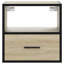 40cm W Metal Bedside Table-572424291