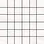 Carreau de mosaïque en porcelaine satinée Calacatta de 2 po x 2 po Savannah