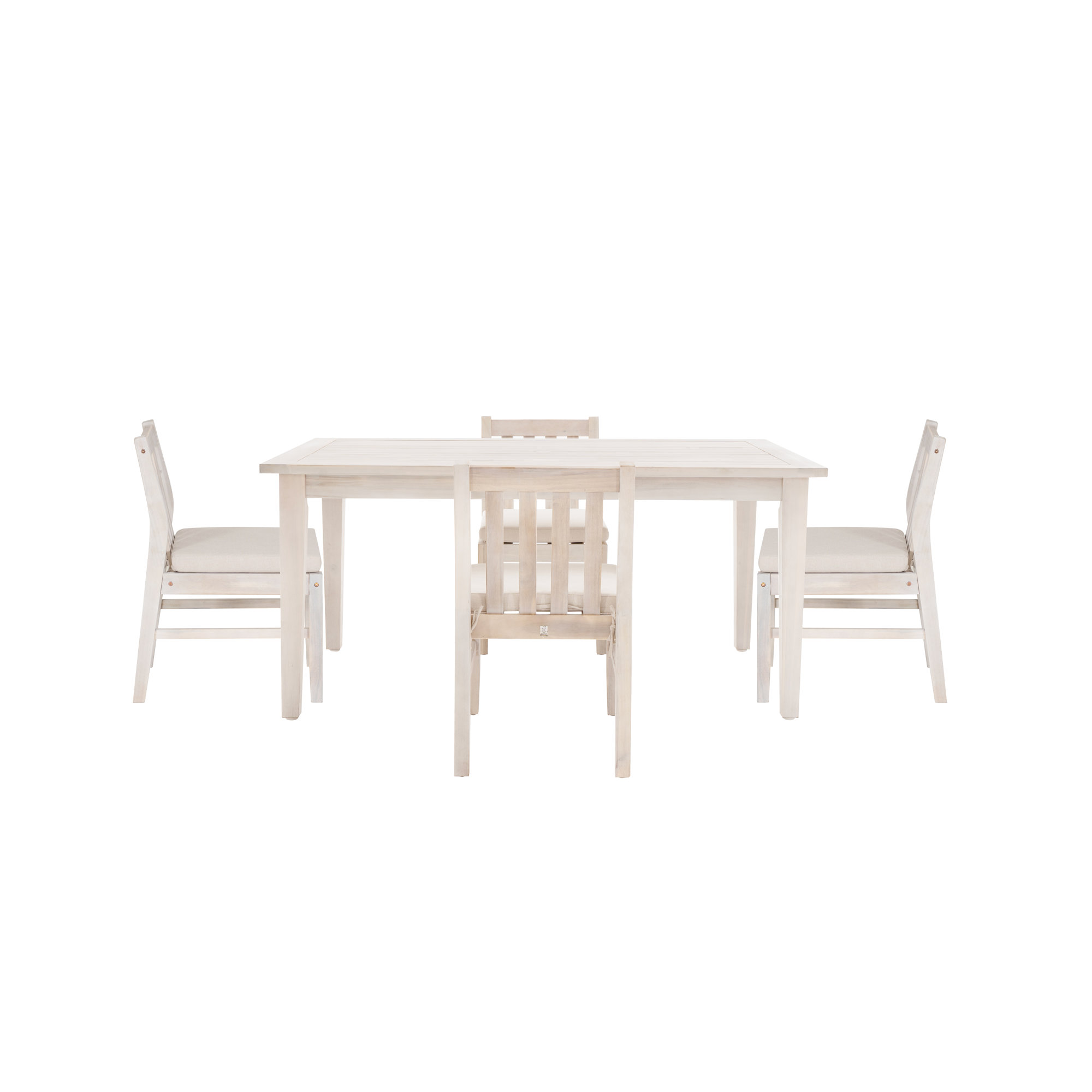 Amina 4 - Person Outdoor Dining Set with Cushions