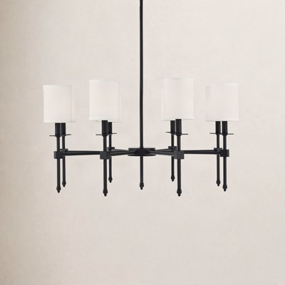 Keeling 8 - Light Metal Dimmable Chandelier