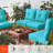 Sunbrella 4-Piece Deep Seat Cushion Set-2073024986