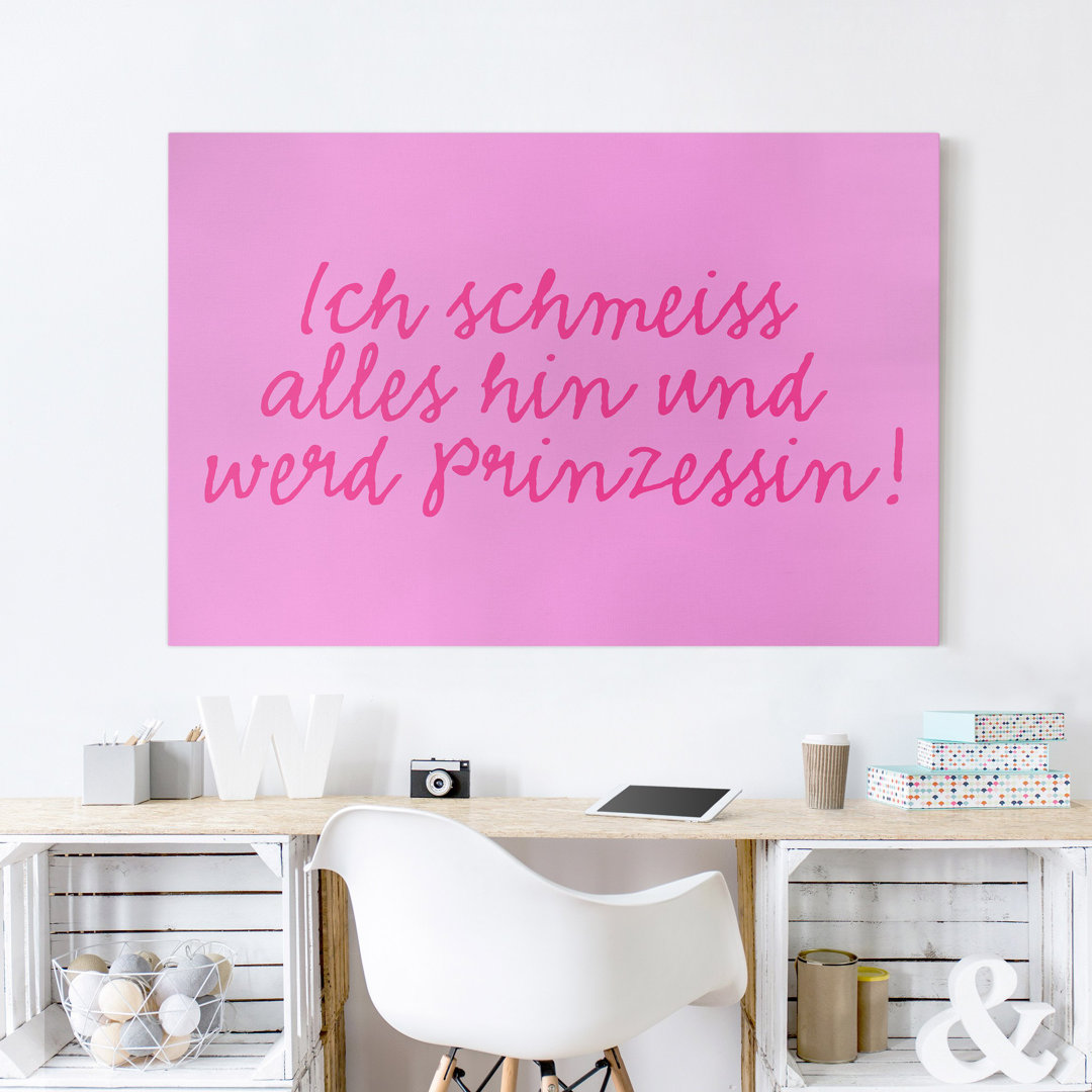 Leinwandbild Princess