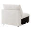 Fauteuil d'appoint rembourré Deandre Boucle-2024770629