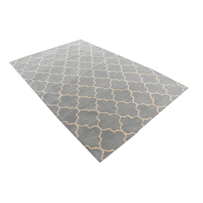 Tapis gris clair Oharare
