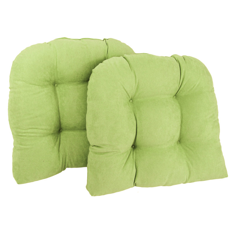 Outdoor 5'' Seat Cushion, Mojito Lime, Microsuede