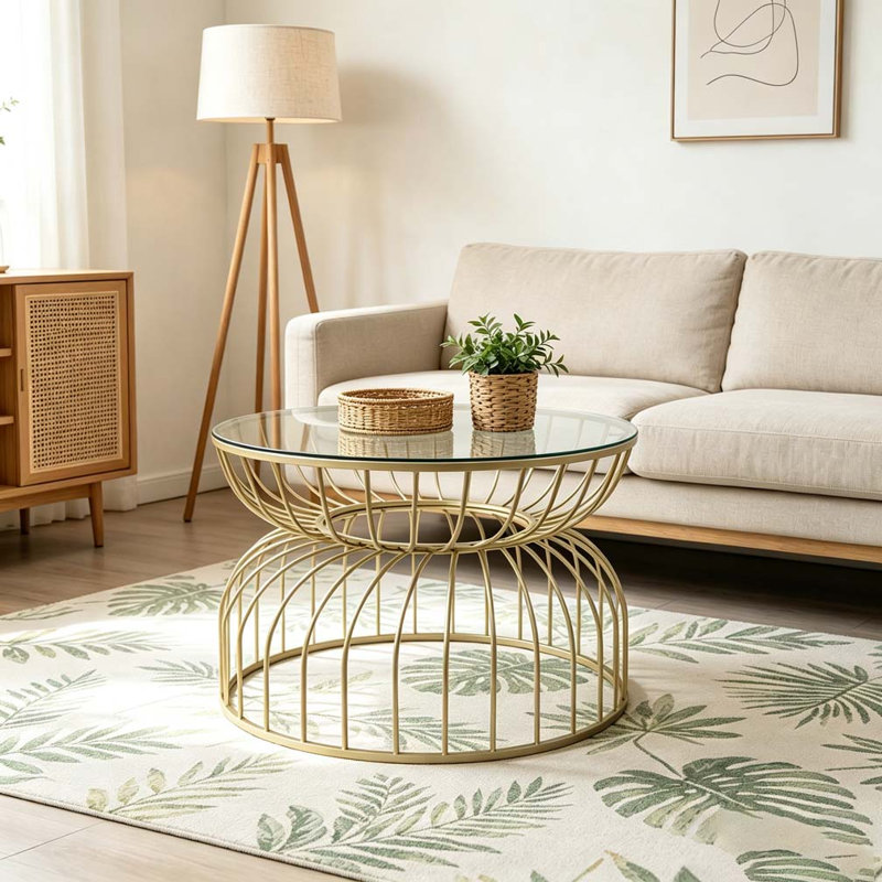 Golden Coffee Table