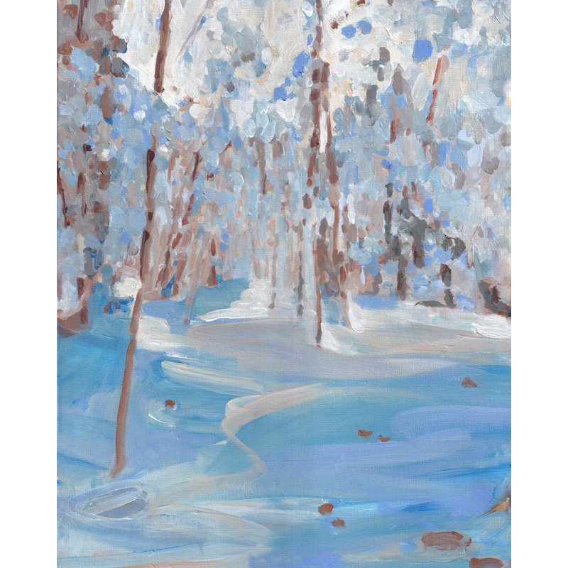 Sunshine Woods Print by Katie Ré Scheidt, 40" H x 32" W, Wrapped Canvas