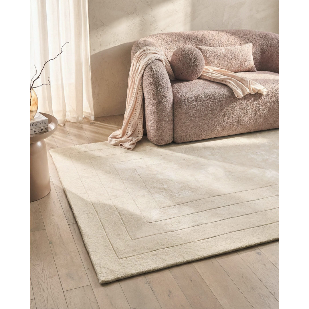 Geometric Hand Tufted 160cm X 230cm Area Rug