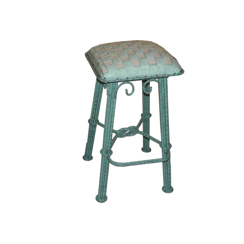 Tabouret Delsa, Turquoise