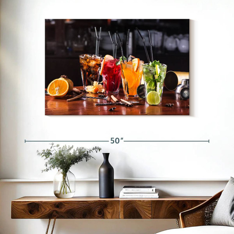 Yarlin Cocktails Selection, 26" H x 39" W