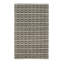 Tapis rayé noir en laine fabriqué à la main Selene-16700898