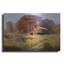 «Red Barn» par Bill Makinson, art mural en métal-765296548