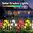 Solar Intergrated LED Pathway Lights Outdoor Waterproof Rose Lights for Garden Yard Patio and Mom's Day Gift-98188703