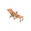 Dimmitt Reclining Bamboo Sun Lounger-601630724