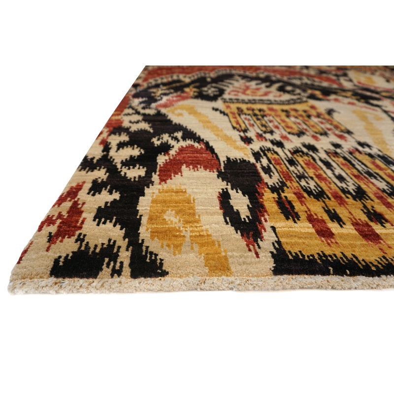 Jazz Hand Knotted Wool Area Rug