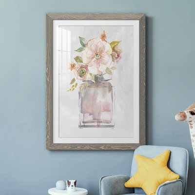 Mini Bouquet I - Peinture encadrée