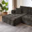 Soneson 4-Person L-Shaped Chenille Sectional Modular Sofa-1055139727