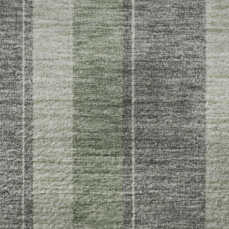 Premium Machine Washable Mayfield AMF1954 Stripes Rug, Rectangle 1'8" x 2'6"