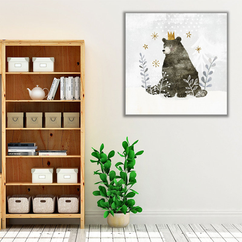 «Woodland Celebration I», reproduction d'art sur toile, H 12 po x l 12 po