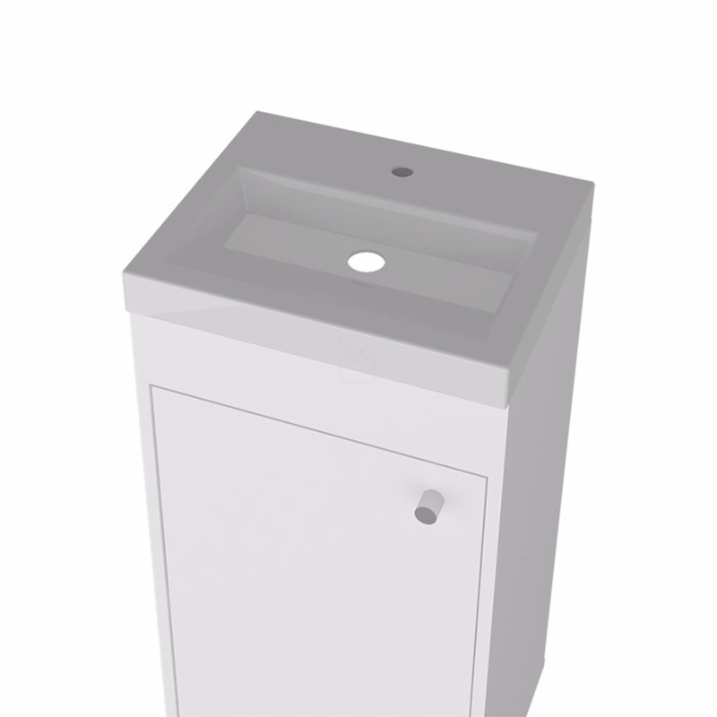 Lavabo de meuble-lavabo, salle de bain, Blanc